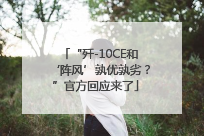 “歼-10CE和‘阵风’孰优孰劣？”官方回应来了