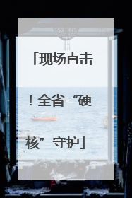 现场直击！全省“硬核”守护