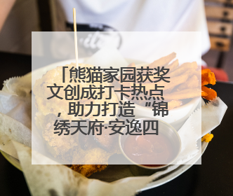 熊猫家园获奖文创成打卡热点，助力打造“锦绣天府·安逸四川”