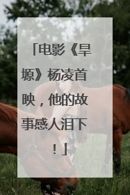 电影《旱塬》杨凌首映，他的故事感人泪下！