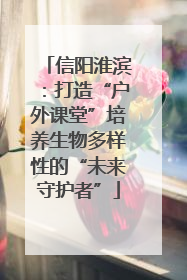 信阳淮滨：打造“户外课堂”培养生物多样性的“未来守护者”