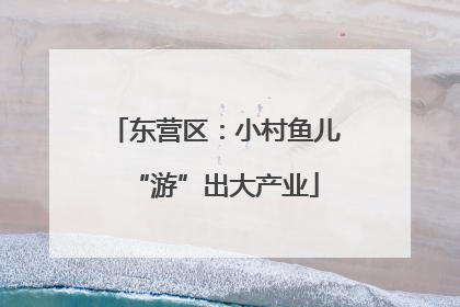 东营区：小村鱼儿“游”出大产业