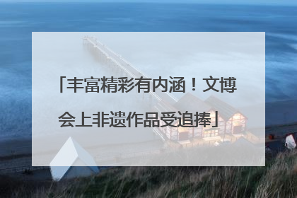 丰富精彩有内涵！文博会上非遗作品受追捧