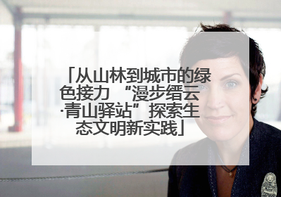 从山林到城市的绿色接力 “漫步缙云·青山驿站”探索生态文明新实践