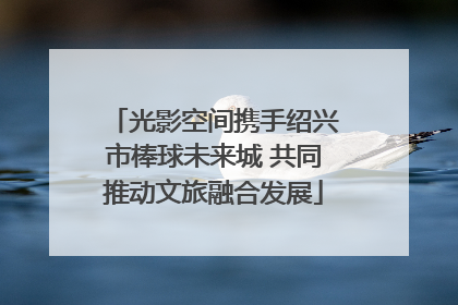 光影空间携手绍兴市棒球未来城 共同推动文旅融合发展