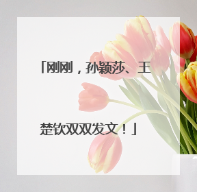 刚刚，孙颖莎、王楚钦双双发文！