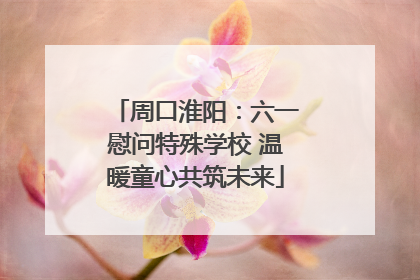 周口淮阳：六一慰问特殊学校 温暖童心共筑未来