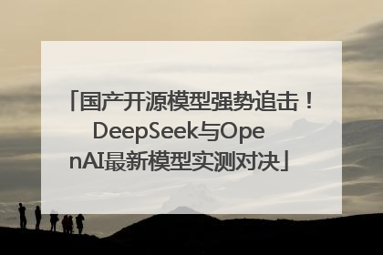 国产开源模型强势追击！DeepSeek与OpenAI最新模型实测对决