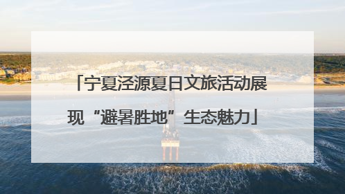宁夏泾源夏日文旅活动展现“避暑胜地”生态魅力