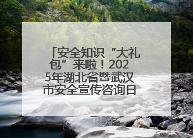 安全知识“大礼包”来啦！2025年湖北省暨武汉市安全宣传咨询日活动在汉举行