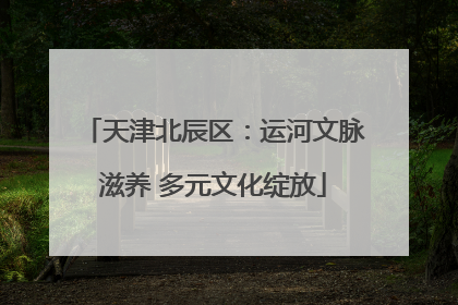 天津北辰区：运河文脉滋养 多元文化绽放