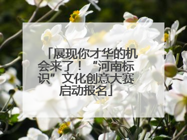 展现你才华的机会来了！“河南标识”文化创意大赛启动报名