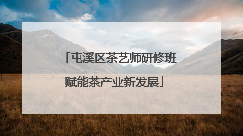 屯溪区茶艺师研修班赋能茶产业新发展