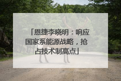 恩捷李晓明：响应国家系能源战略，抢占技术制高点