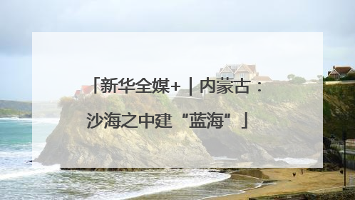 新华全媒+｜内蒙古：沙海之中建“蓝海”