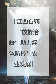 江西石城：“放蜂治蚜”助力绿色防控与农业发展