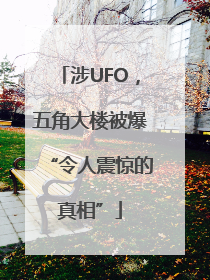 涉UFO，五角大楼被爆“令人震惊的真相”
