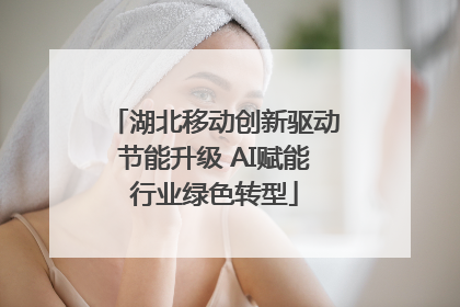 湖北移动创新驱动节能升级 AI赋能行业绿色转型