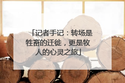 记者手记：转场是牲畜的迁徙，更是牧人的心灵之旅