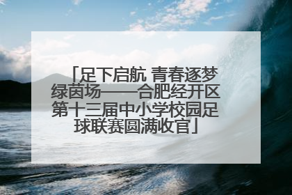 足下启航 青春逐梦绿茵场——合肥经开区第十三届中小学校园足球联赛圆满收官