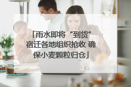 雨水即将“到货” 宿迁各地组织抢收 确保小麦颗粒归仓