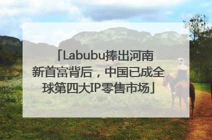 Labubu捧出河南新首富背后，中国已成全球第四大IP零售市场